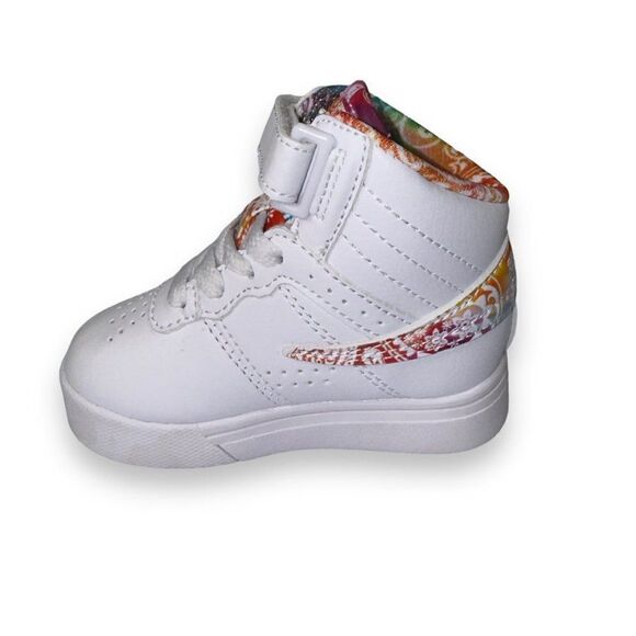 Fila Vulc 13 Rogue Tie-Dye Sneakers White / Multicolor 7FM01773-169 Toddler 5 - Picture 6 of 11